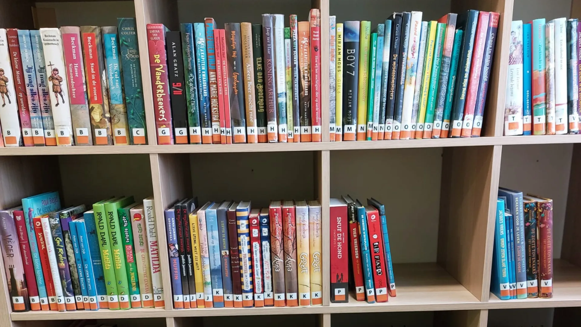 Welke schoolbibliotheek labels heb ik nodig?
