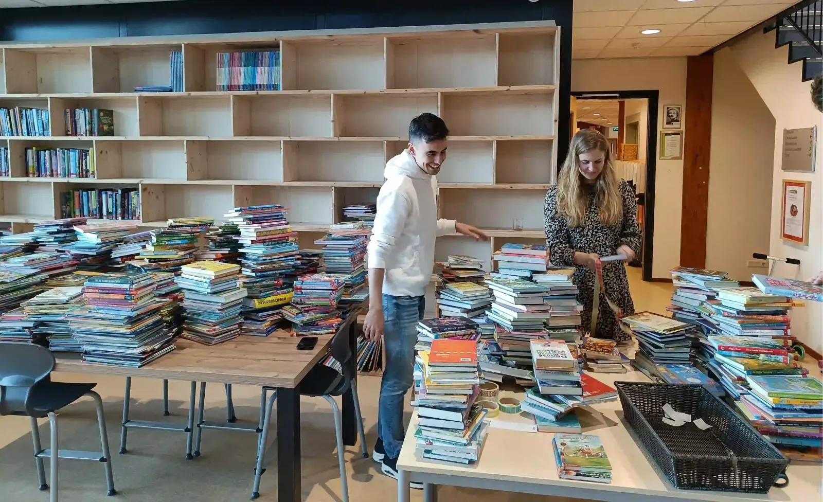 Een schoolbieb opzetten in 4 stappen